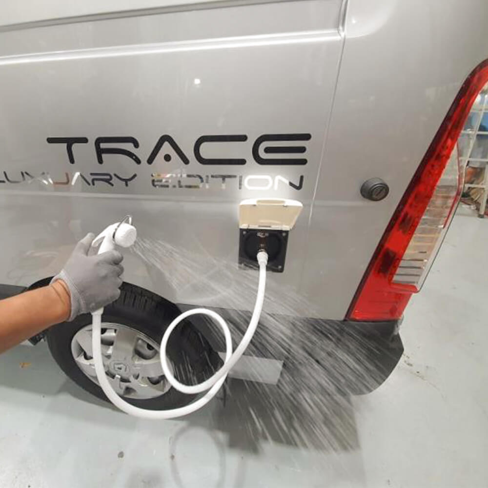 RV built-in sockets samples & details